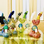 7'' Showerhead Bong Kabutar Cutting(Weight-220gm)