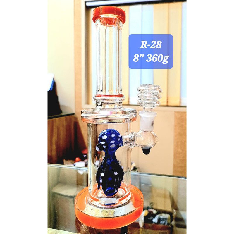 8'' Octopus Showerhead Bong (Weight-360gm)