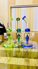 8'' Ghost Showerhead Bong(Weight-290gm)