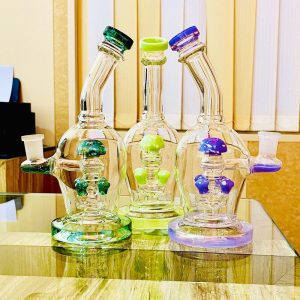 8'' Mushroom Showerhead Bong (Weight-300gm)