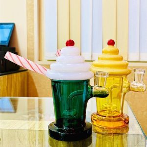 6''Ice Cream Showerhead Bong(Weight-220gm)