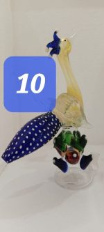 10''Peacock Bong For Smoking(Weight-600gm)